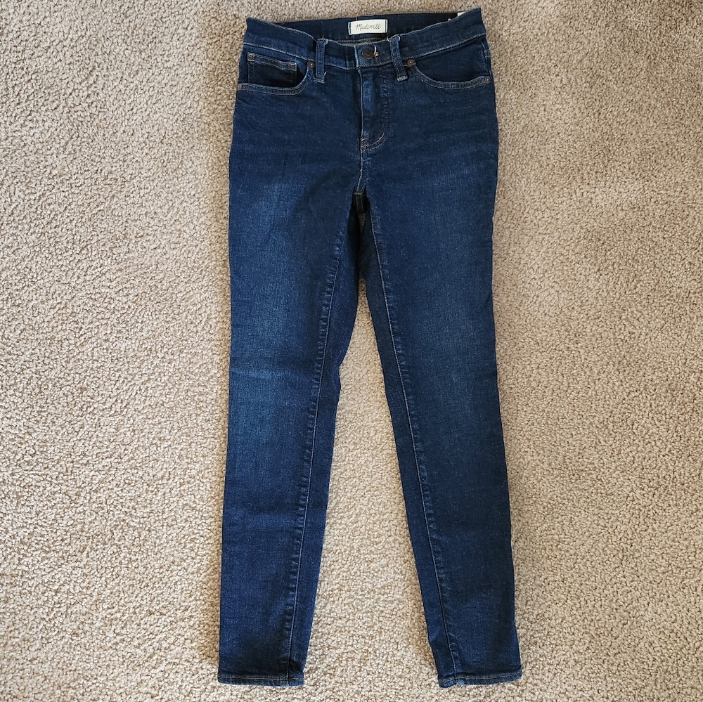 Madewell 9" Mid Rise Skinny Jeans - Picture 3 of 6